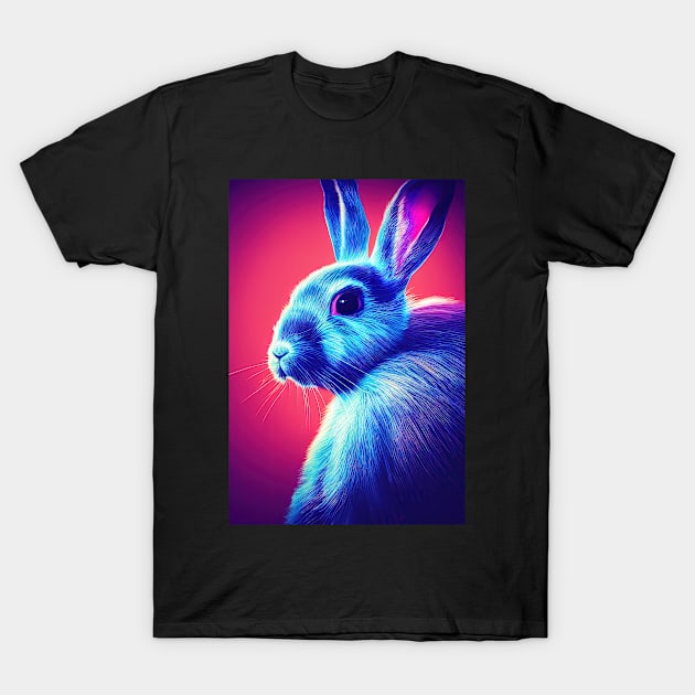 Rabbit T-Shirt by Art Consulate